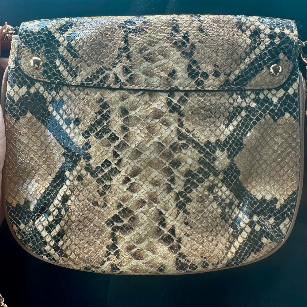 Coach Kristin Python Embossed Crossbody. - image 4